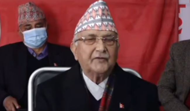 सत्ता  गठबन्धनलाई ओलीले दिए गिद्धको संज्ञा